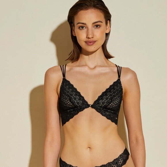 Cosabella Other - COSABELLA THE GIULIA LACE BRALETTE ROMANTIC STRAPPY COQUETTE FRENCH GIRL SMALL